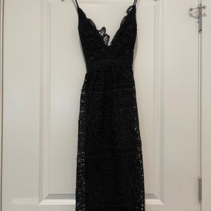 DO+BE, BLACK LACE DRESS, SIZE SMALL